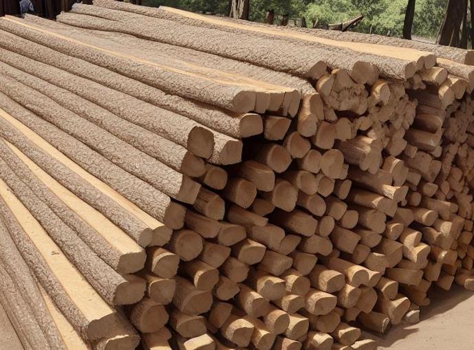 平民價(jià)！3米長(zhǎng)杉木桿一根究竟值幾何？