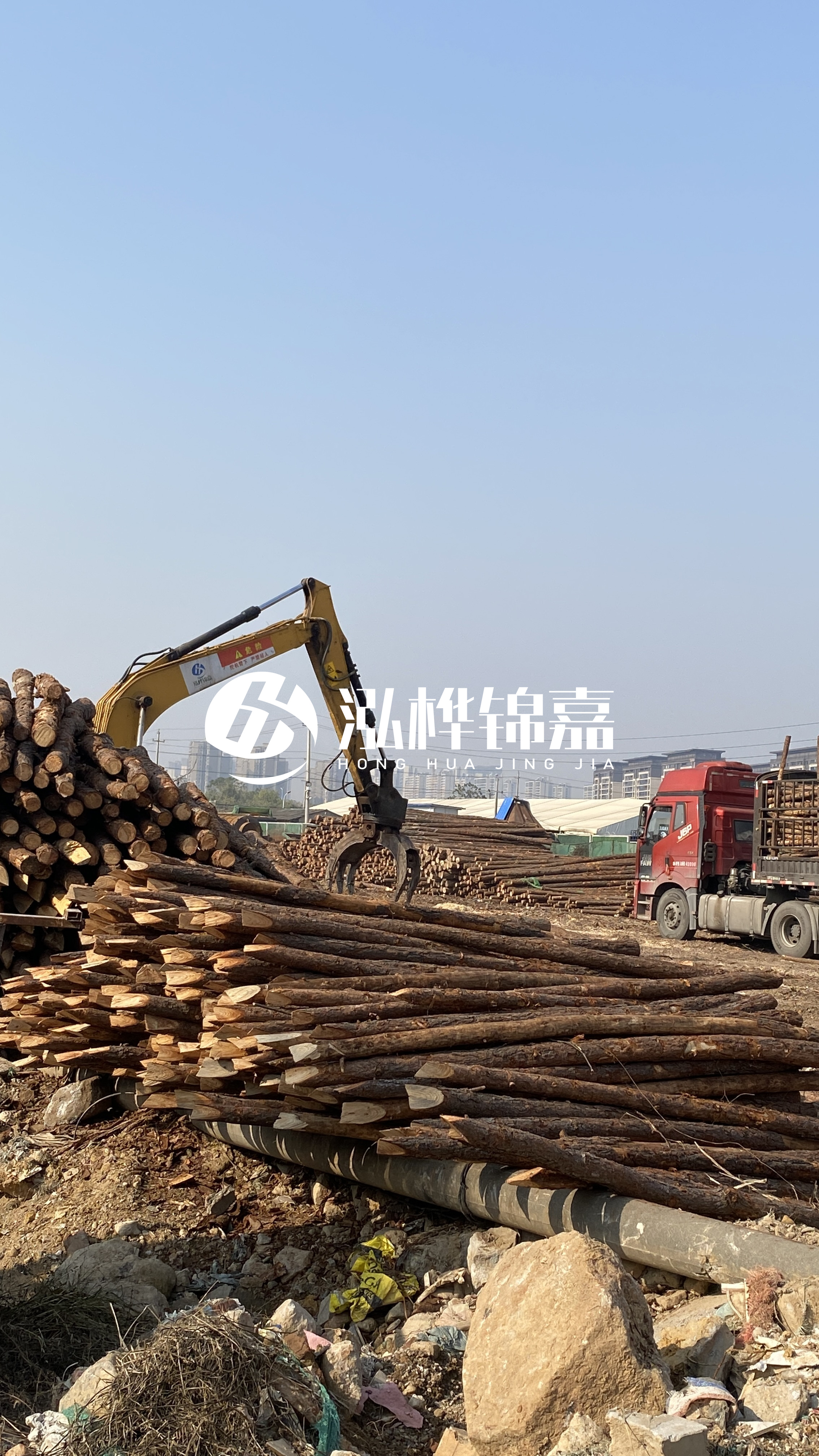 白銀松木樁批發(fā)源頭廠家-為什么要選新鮮松木樁？