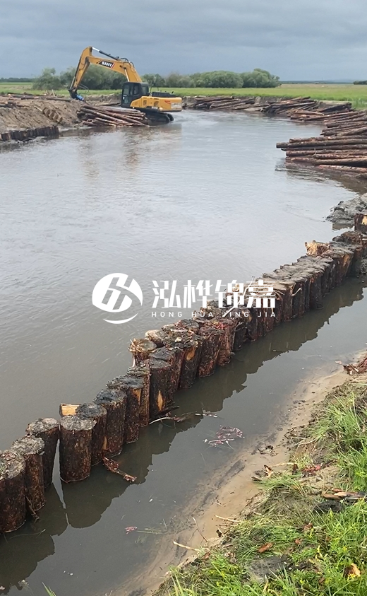 4米松木樁能用于圍堰工程嗎？4 米松木樁打樁深度要多少？