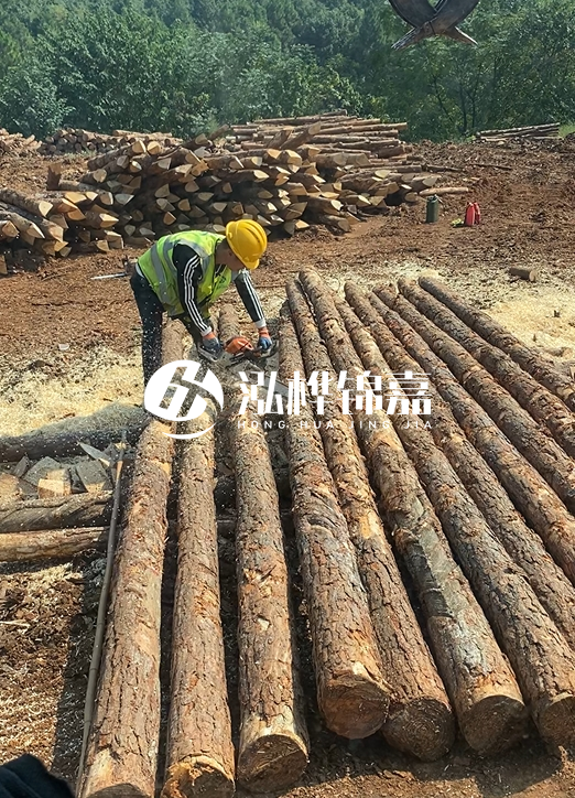 4米長松木樁防腐處理每根加多少錢？松木樁尾徑8cm的價格多少？