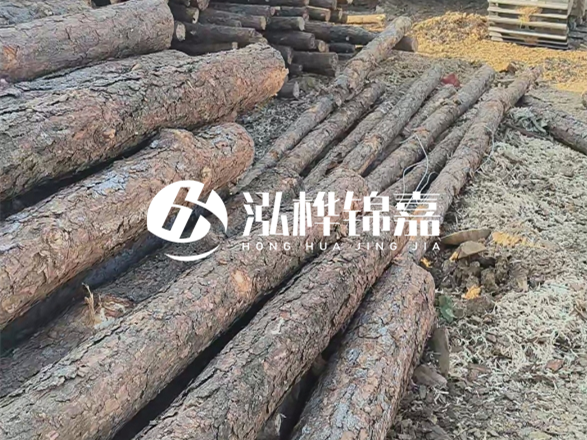 松木樁批發(fā)廠家泓樺錦嘉 - 松木樁在軟地基處理中效果好嗎？