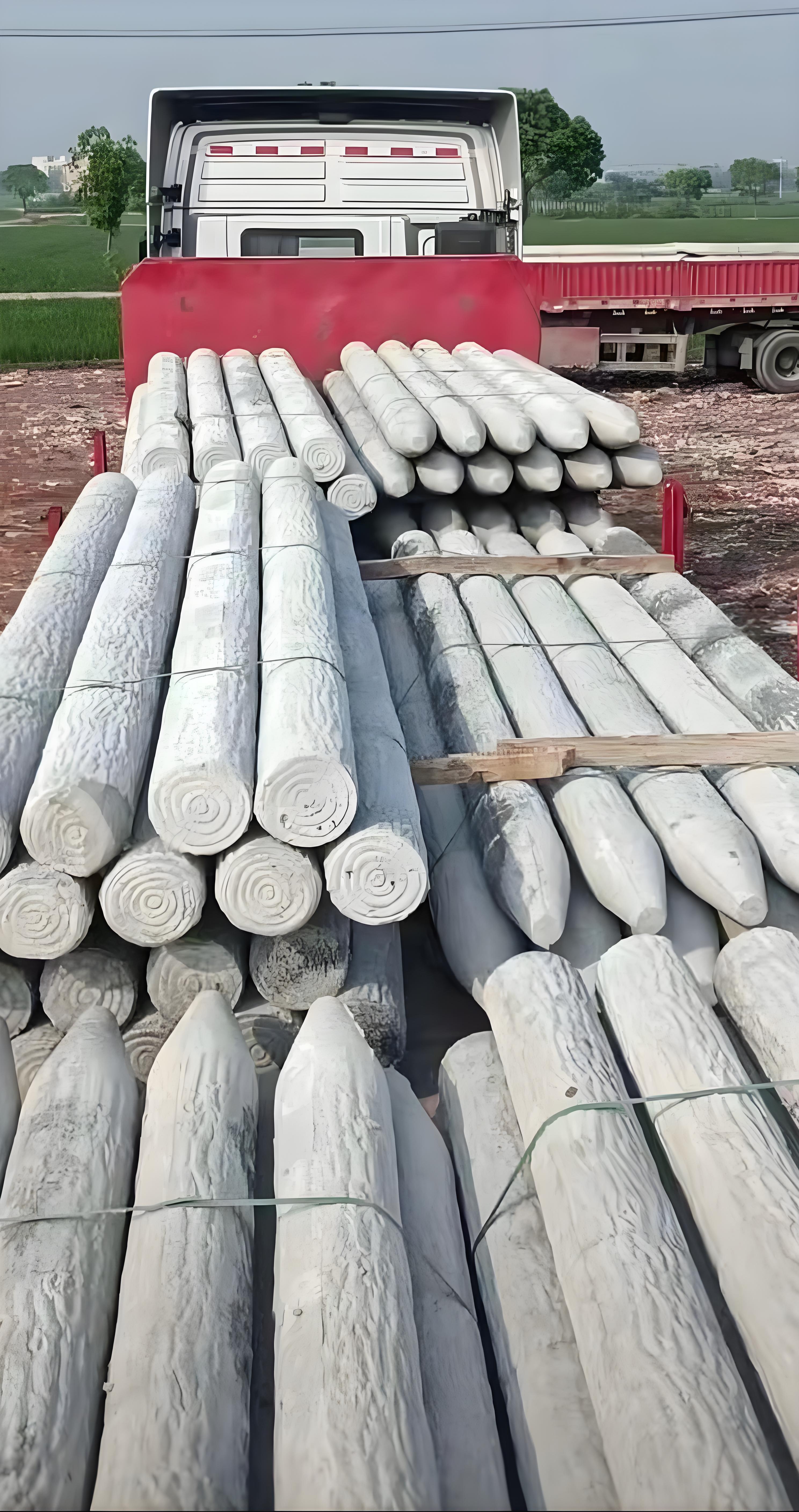 水泥樁廠家泓樺錦嘉-打仿木樁的施工流程是什么？